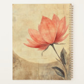 Sérénité rose Fleur et Lune (Dos)