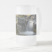 Sérénité Spa Chutes de verre givrée Beer Mug (Devant droit)
