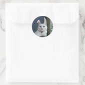 Sereniteit als Bunny sticker (Tas)