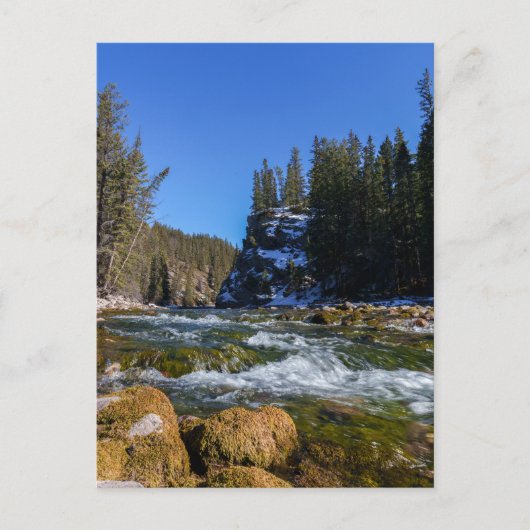 Sereniteit bij de 5e brug - Athabasca River Briefkaart (Voorkant)