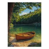 Sereniteit bij de vijver perfect poster (Voorkant)