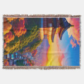 Sereniteit boven de Metropolis Deken (Voorkant)