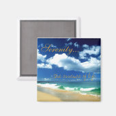 Sereniteit...de essentie van het leven magneet (Voorkant / Achterkant)