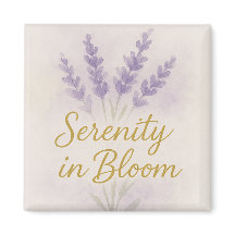 Sereniteit in bloei — magneet