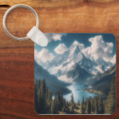 sereniteit in het Alpengebied Sleutelhanger (Voorkant)