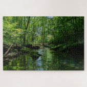 Sereniteit in het bos legpuzzel (Horizontaal)