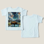 Sereniteit in het wild - Buffalo (Ontwerp Voorkant & Achterkant)