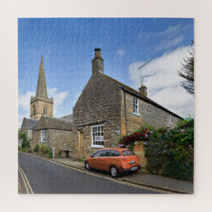 Sereniteit in steen legpuzzel