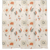 Sereniteit in stijl douchegordijn (Voorkant)