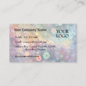 Sereniteit in veelkleurige pasteltinten Content Cr Visitekaartje (Achterkant)
