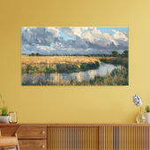 sereniteit na regen canvas afdruk (Insitu (Woonkamer))