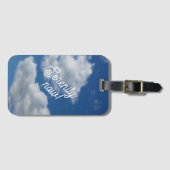 Sereniteit nu! bagagelabel (Voorkant (horizontaal))