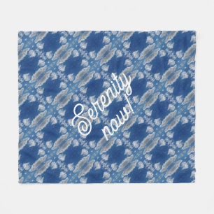 Sereniteit nu! fleece deken