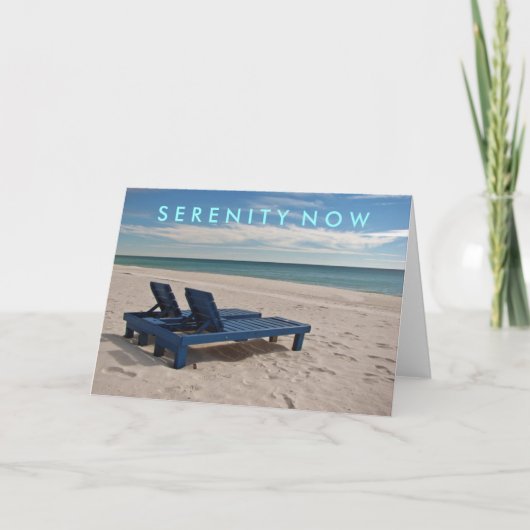 Sereniteit nu kaart (Voorkant)