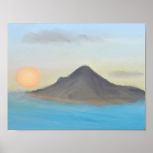 Sereniteit poster (Voorkant)
