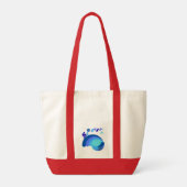 Sereniteit Tote Bag (Achterkant)