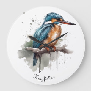 Sereniteit van de ijsvogel grote klok