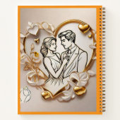 "Sereniteit van de liefde" Notitieboek (Achterkant)