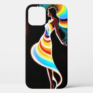 sereniteit van de regenboog iPhone 12 pro hoesje