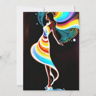 sereniteit van de regenboog kaart