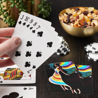 sereniteit van de regenboog pokerkaarten