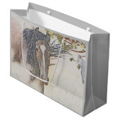 Sereniteit, wilde paarden, grote cadeautas (Voorkant Gekanteld)