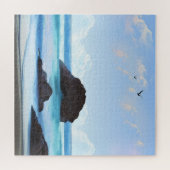 Sereniteit, wolken, stille schoonheid legpuzzel (Horizontaal)