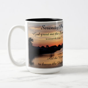 SERENITEITSGEBED TWEEKLEURIGE KOFFIEMOK