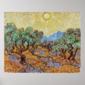 Serenity Among Olive Trees beroemd gemaakt door Vi Poster (Voorkant)