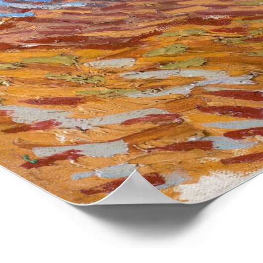 Serenity Among Olive Trees beroemd gemaakt door Vi Poster (Hoek)