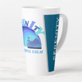 Serenity : an inner peace latte mok (Rechterhoek)
