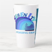 Serenity : an inner peace latte mok (Voorkant)