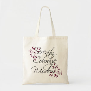 Serenity Bag Floral Tote Bag