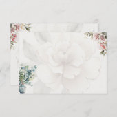 Serenity Basic Blank Recept Kaart (Voorkant / Achterkant)