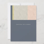 Serenity Bites Typography Vrijgezellenfeest Modern Kaart (Achterkant)