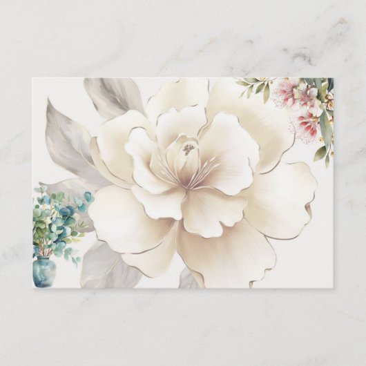 Serenity Blank Recept Kaart (Voorkant)