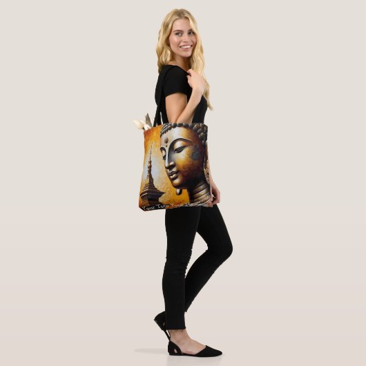 Serenity Buddha Canvas tas (Op model)