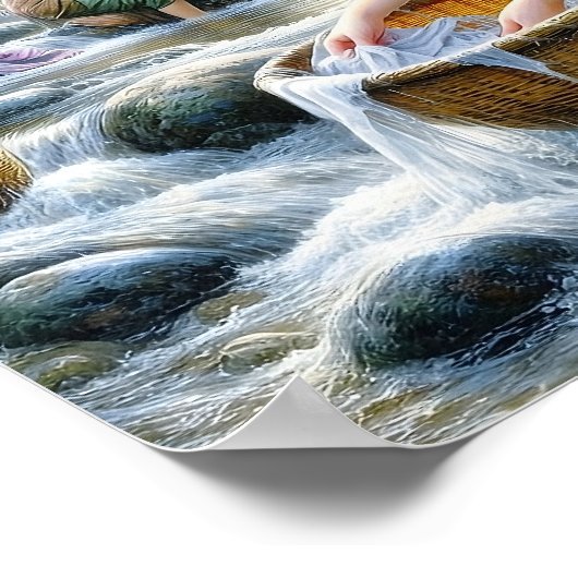 Serenity Creek Wasserij Poster (Hoek)