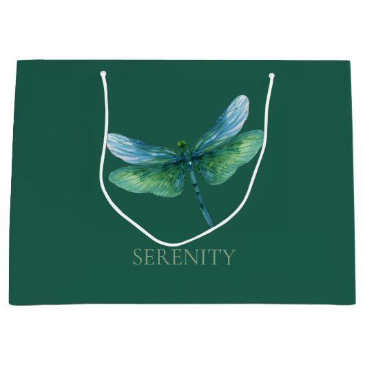 Serenity Dragonfly Groot Cadeauzakje (Voorkant)