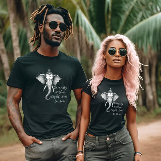 Serenity Elephant Spirit T-shirt T-shirt