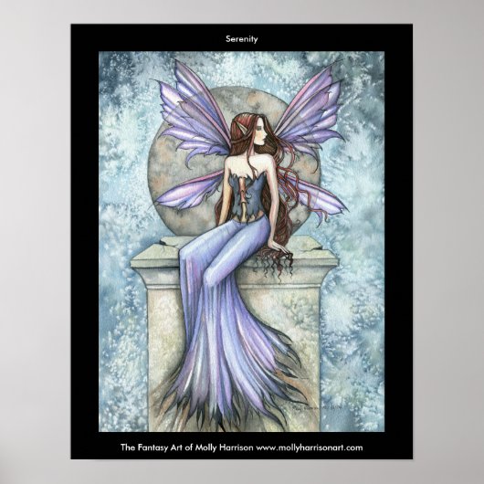Serenity Fairy Poster by Molly Harrison (Devant)