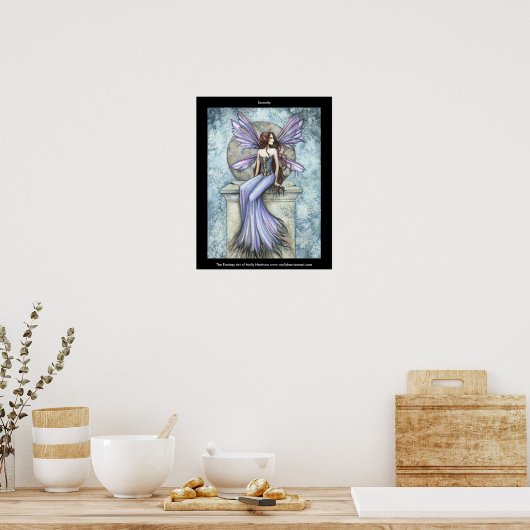 Serenity Fairy Poster van Molly Harrison (Keuken)