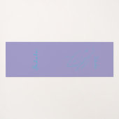 Serenity Flow – Custom Yoga Mat  (Achterkant (horizontaal))