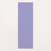 Serenity Flow – Custom Yoga Mat  (Voorkant)