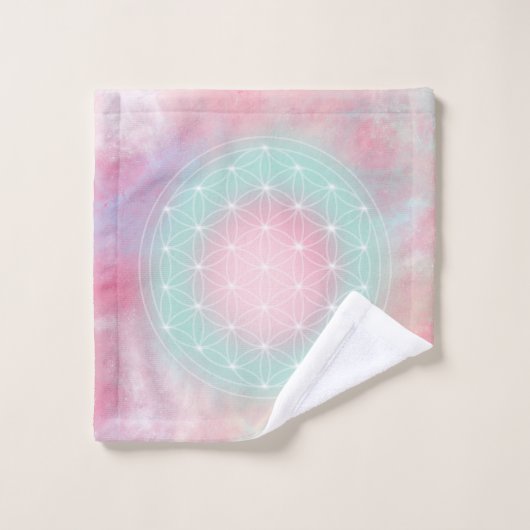 serenity flower of life (Gant de toilette)