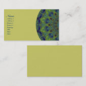 Serenity Fractal Kaleidoscope Visitekaartje (Voorkant / Achterkant)