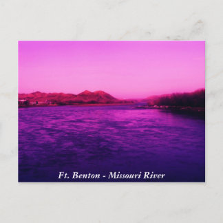 Serenity, Ft. Benton - Missouri Briefkaart