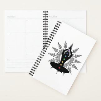 Serenity in Alignment: Yoga Pose en Chakras Planner