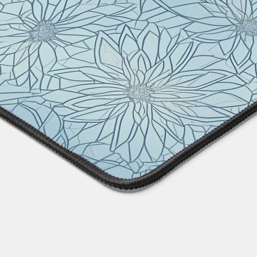Serenity in Ice Blue Florals (Coin)