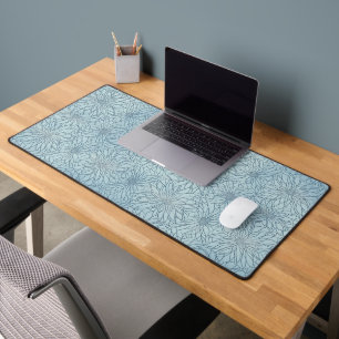 Serenity in Ice Blue Florals